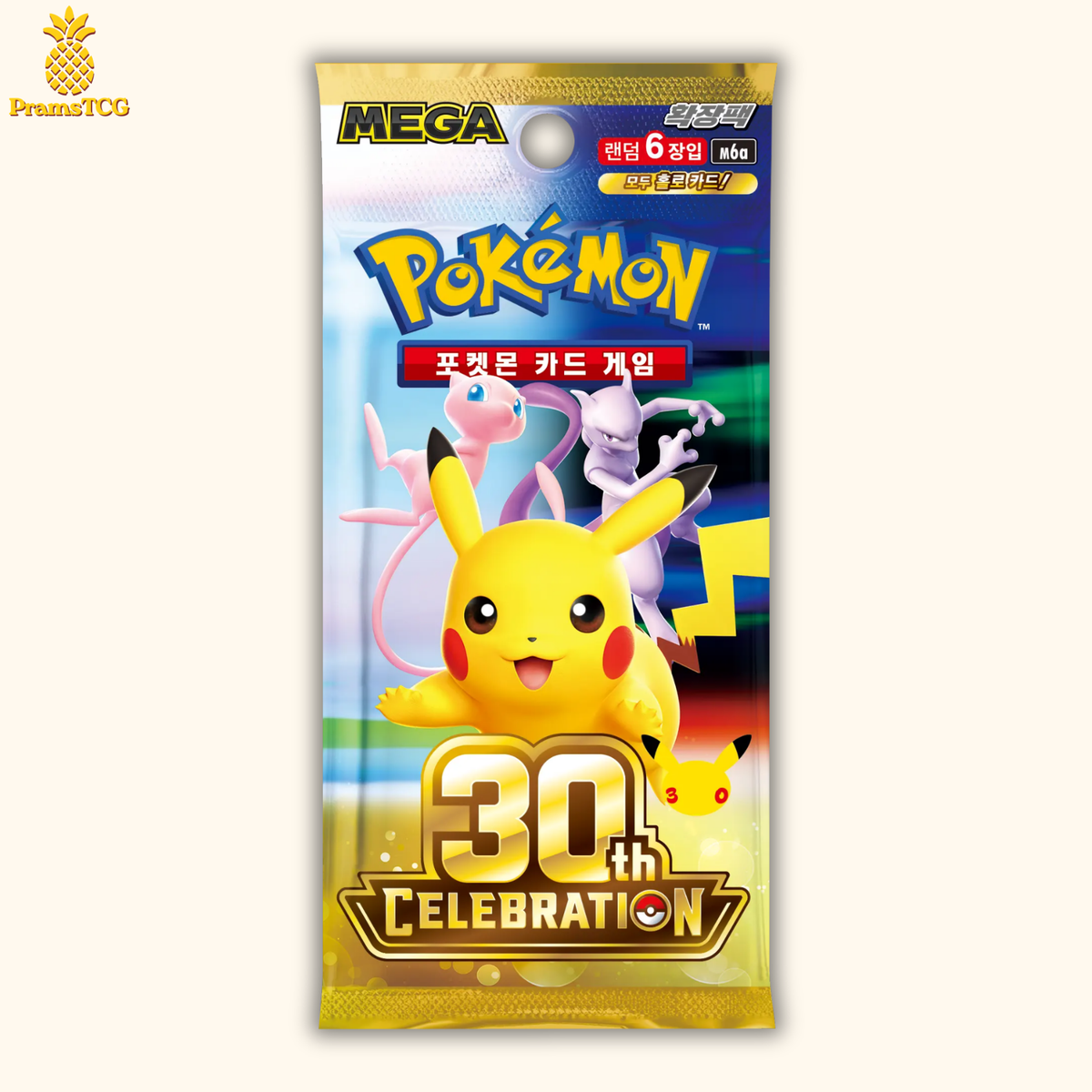 Booster Pokémon Coréen : 30th Anniversary M6A