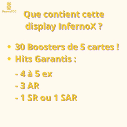 Display Pokémon : Méga InfernoX M2 - PramsTCG